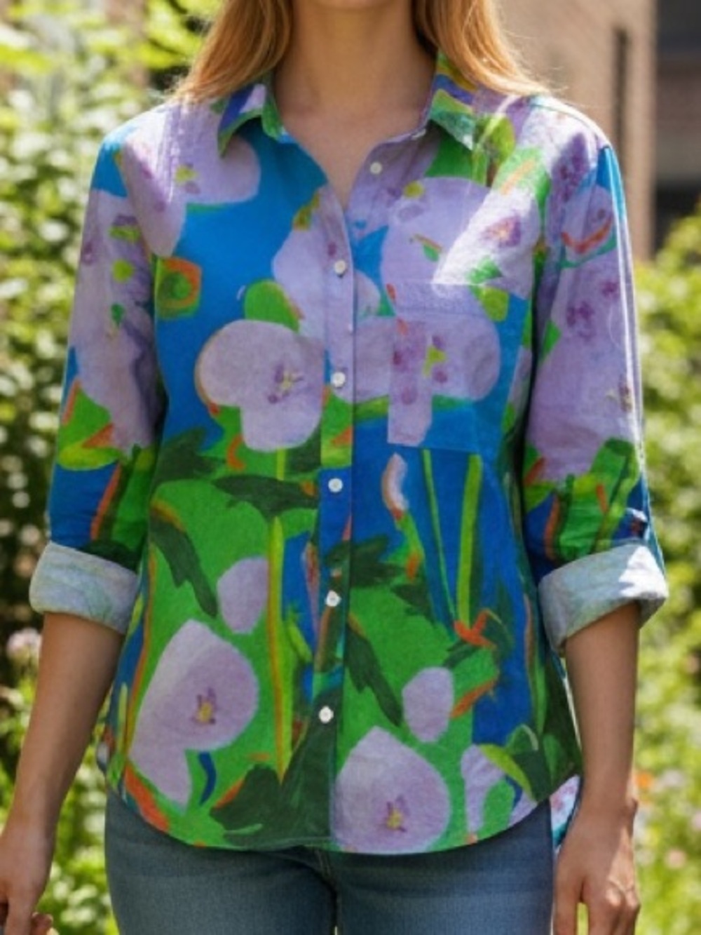Limited-edition Nicole Wittenberg X J.Crew sweet William button up shirt